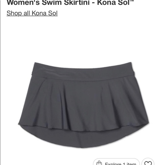 kona sol swim skirt